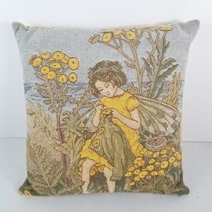 Tapisseries du Lion Tapestry Pillow Fairy Faerie